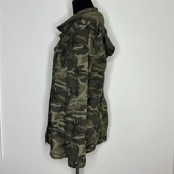 ASHLEY BT 26 INTERNATIONAL Camo Utility Jacket L - Picture 5 of 7